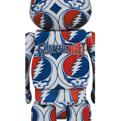 Bearbrick Grateful Dead "Steal Your Face" 100%+400% Herstellerbild 4