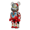 Bearbrick Gridman [Denkou Choujin Gridman] 400% schräg