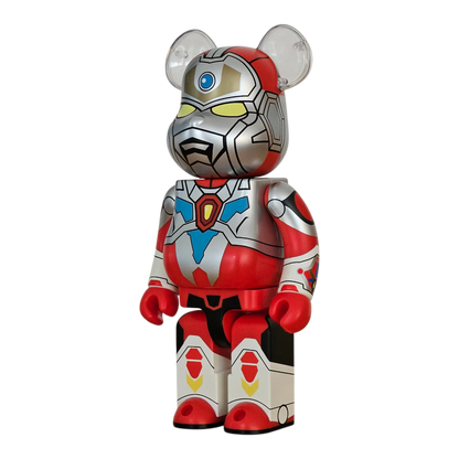 Bearbrick Gridman [Denkou Choujin Gridman] 400% schräg