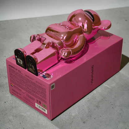Bearbrick Hajime Sorayama Medicom Toy 30th Anniversary Model Pink 400% Echtheitsmerkmale
