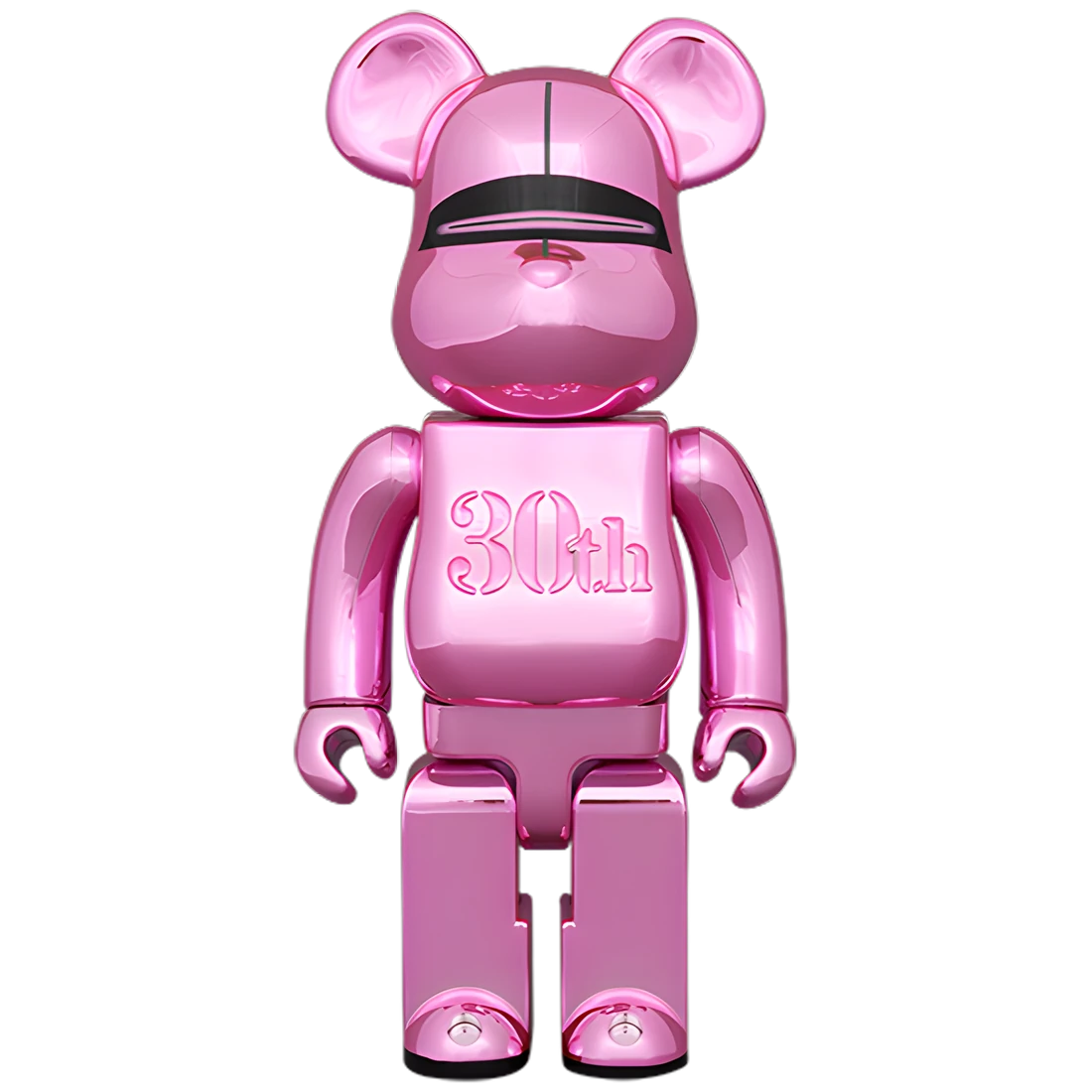 Bearbrick Hajime Sorayama Medicom Toy 30th Anniversary Model Pink 400% Herstellerbild 1