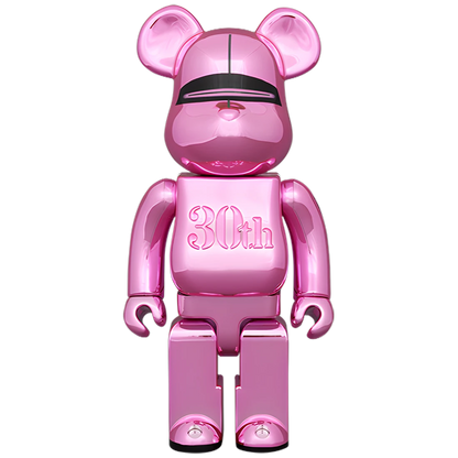 Bearbrick Hajime Sorayama Medicom Toy 30th Anniversary Model Pink 400% Herstellerbild 1