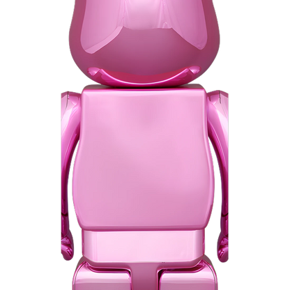 Bearbrick Hajime Sorayama Medicom Toy 30th Anniversary Model Pink 400% Herstellerbild 2