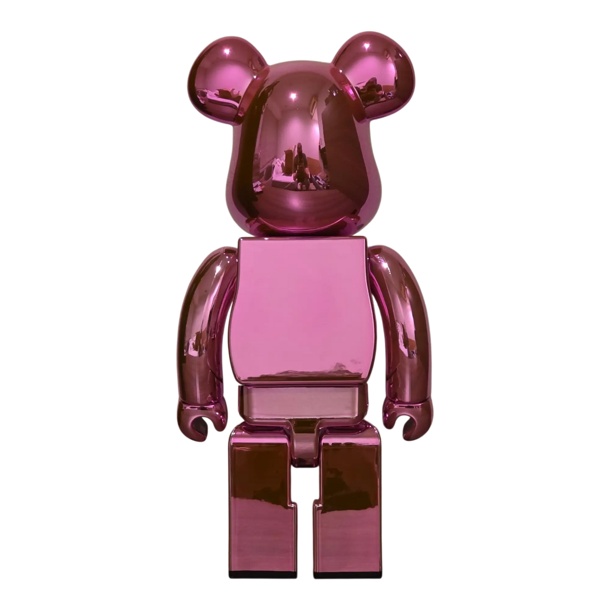 Bearbrick Hajime Sorayama Medicom Toy 30th Anniversary Model Pink 400% Rückseite