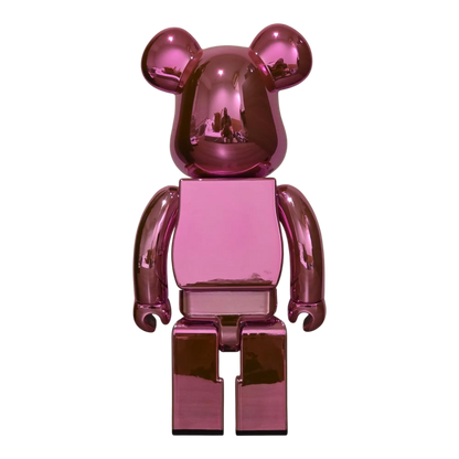 Bearbrick Hajime Sorayama Medicom Toy 30th Anniversary Model Pink 400% Rückseite