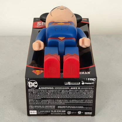 Bearbrick Happy Kuji "DC" SP: Superman 400% Echtheitsmerkmale
