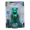 Bearbrick Happy Kuji 'Disney Special Ornament' (2011) - 27 Green Metallic 100% in der Verpackung