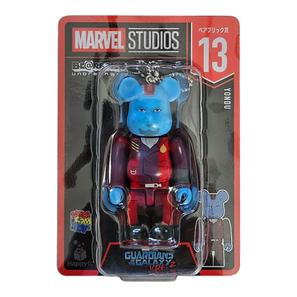 Bearbrick Happy Kuji "MARVEL Studios" - 13 Yondu 100% in der Verpackung