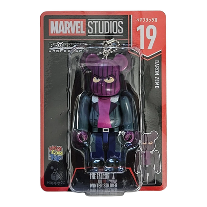 Bearbrick Happy Kuji "MARVEL Studios" - 19 Baron Zemo 100% in der Verpackung
