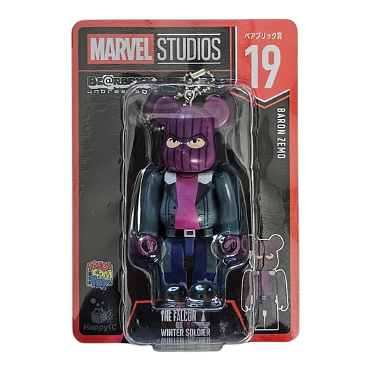 Bearbrick Happy Kuji "MARVEL Studios" - 19 Baron Zemo 100% in der Verpackung