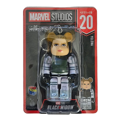 Bearbrick Happy Kuji "MARVEL Studios" - 20 Yelena 100% in der Verpackung