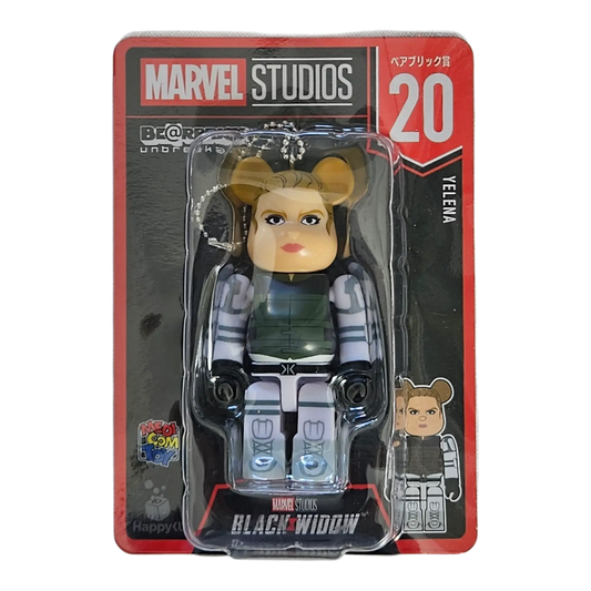Bearbrick Happy Kuji "MARVEL Studios" - 20 Yelena 100% in der Verpackung