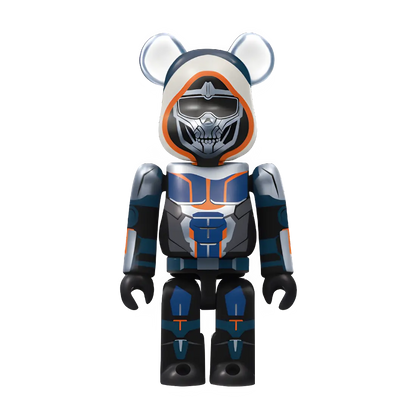 Bearbrick Happy Kuji "MARVEL Studios" - 22 Taskmaster 100% Herstellerbild
