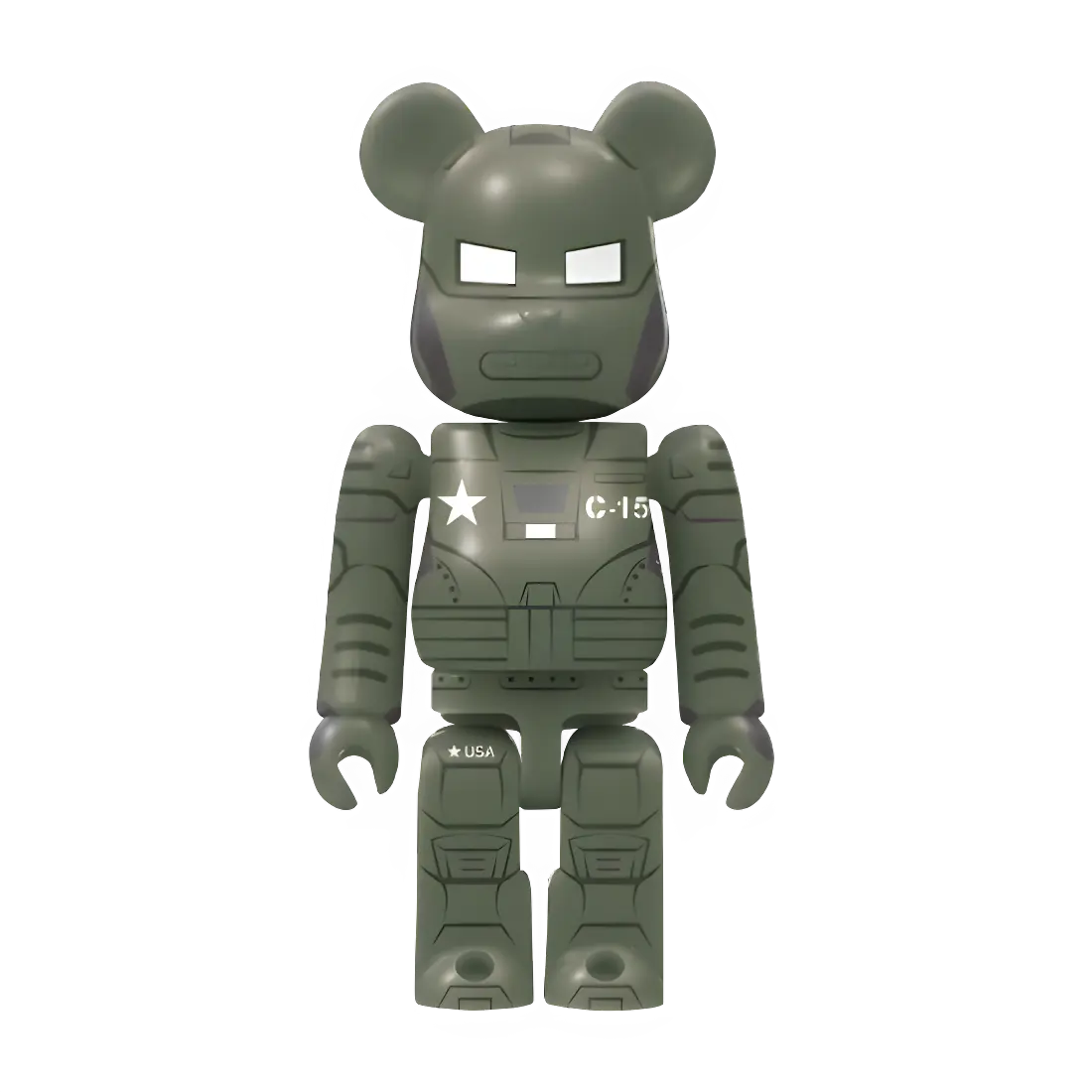 Bearbrick Happy Kuji "MARVEL Studios" - 23 Hydra Stomper 100% Herstellerbild