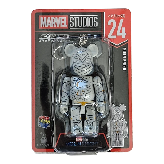 Bearbrick Happy Kuji "MARVEL Studios" - 24 Moon Knight 100% in der Verpackung