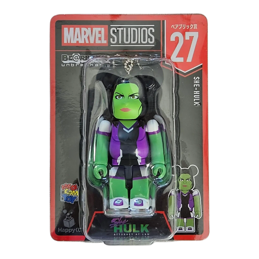 Bearbrick Happy Kuji "MARVEL Studios" - 27 She-Hulk 100% in der Verpackung