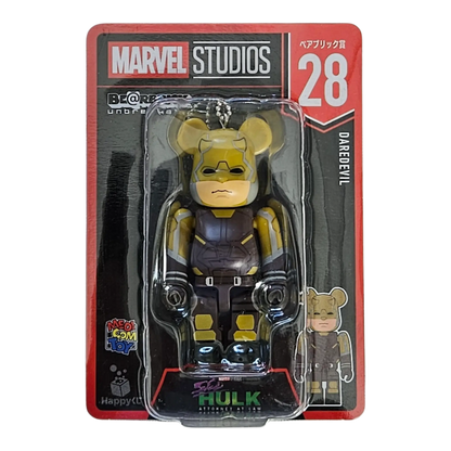 Bearbrick Happy Kuji "MARVEL Studios" - 28 Daredevil 100% in der Verpackung
