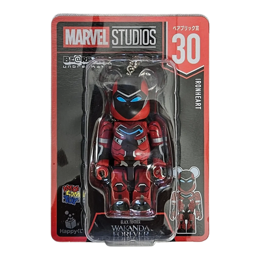Bearbrick Happy Kuji "MARVEL Studios" - 30 Ironheart 100% in der Verpackung