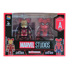 BE@RBRICK MARVEL Studios – A: Iron Man Mark 46 & Spider-Man (100%)