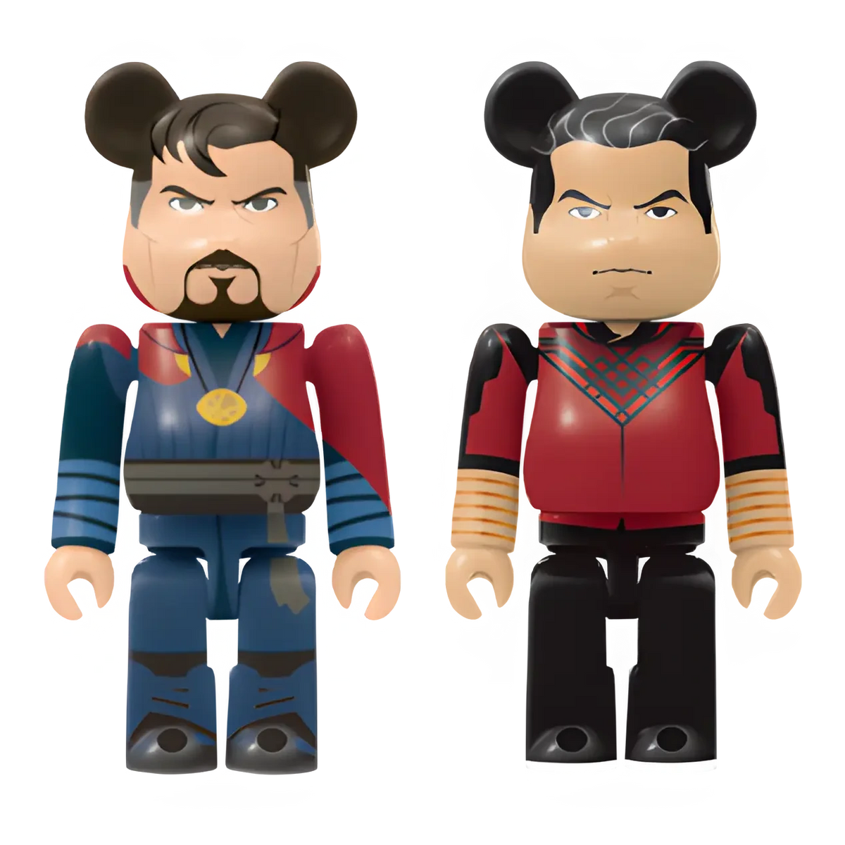 Bearbrick Happy Kuji "MARVEL Studios" - F: Doctor Strange & Shang-Chi 100% Herstellerbild 1