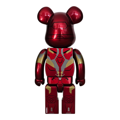 Bearbrick Happy Kuji "MARVEL Studios" - SP: Iron Man Mark 46 400% Rückseite