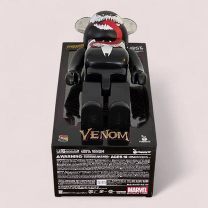 Bearbrick Happy Kuji "Spider-Man" (2022) – L@ST Venom 400% Echtheitsmerkmale