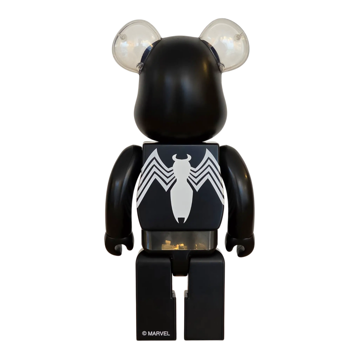 Bearbrick Happy Kuji "Spider-Man" (2022) – L@ST Venom 400% Rückseite
