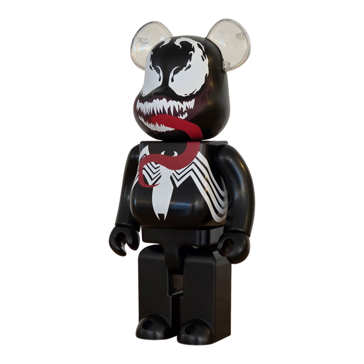Bearbrick Happy Kuji "Spider-Man" (2022) – L@ST Venom 400% schräg