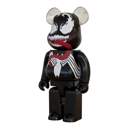 Bearbrick Happy Kuji "Spider-Man" (2022) – L@ST Venom 400% schräg