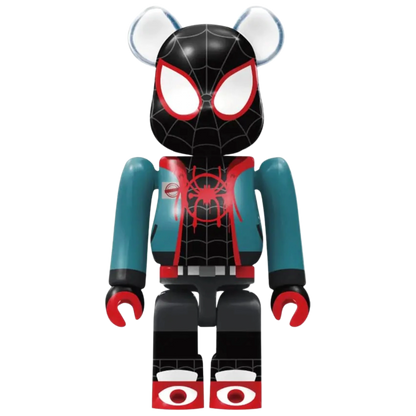 Bearbrick Happy Kuji "Spider-Man: Spider-Verse" 1: Spider-Man [Type-B] 100% Herstellerbild