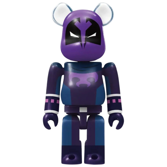 Bearbrick Happy Kuji "Spider-Man: Spider-Verse" 20: Prowler 100% Herstellerbild