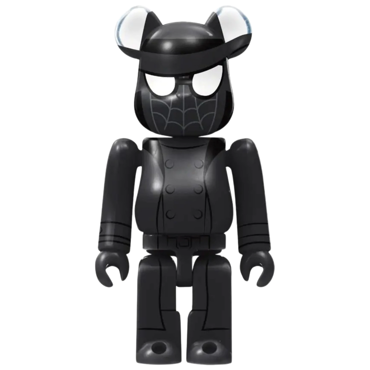Bearbrick Happy Kuji "Spider-Man: Spider-Verse" 4: Spider-Noir 100% Herstellerbild