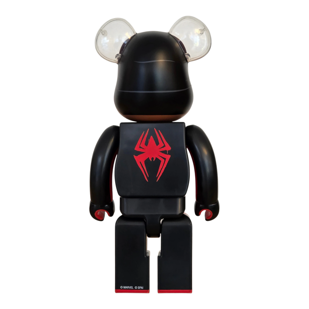 Bearbrick Happy Kuji "Spider-Man: Spider-Verse" SP: Spider-Man [Type-A] 400% Rückseite