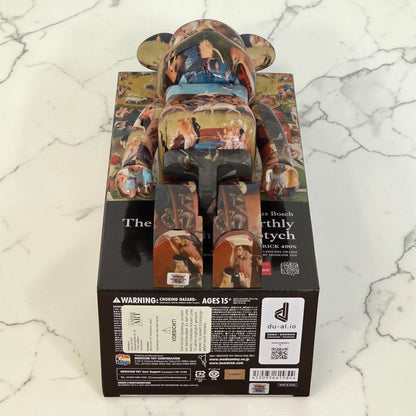 Bearbrick Hieronymus Bosch "The Garden of Earthly Delights" [Museo del Prado] 400% Echtheitsmerkmale