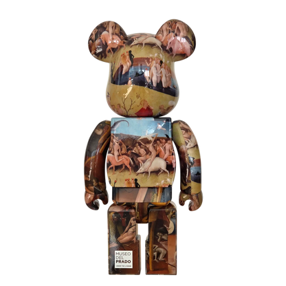 Bearbrick Hieronymus Bosch "The Garden of Earthly Delights" [Museo del Prado] 400% Rückseite