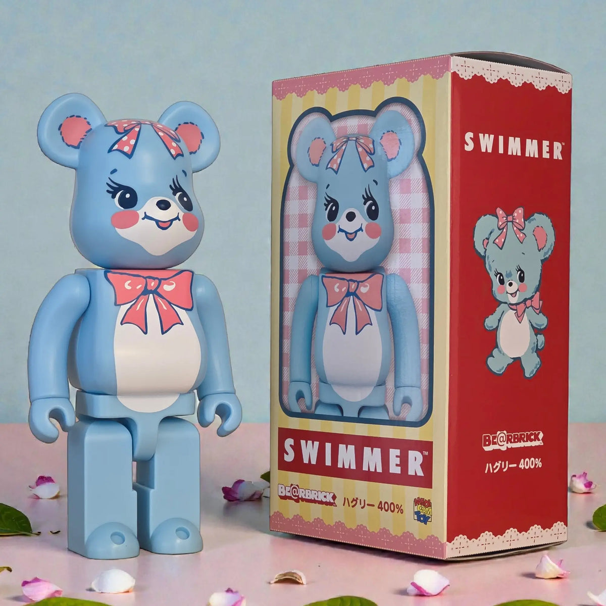 Bearbrick Hugly [Swimmer] 400% mit Verpackung