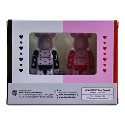 Bearbrick Intimissimi 2er-Set 100% Verpackungsrückseite