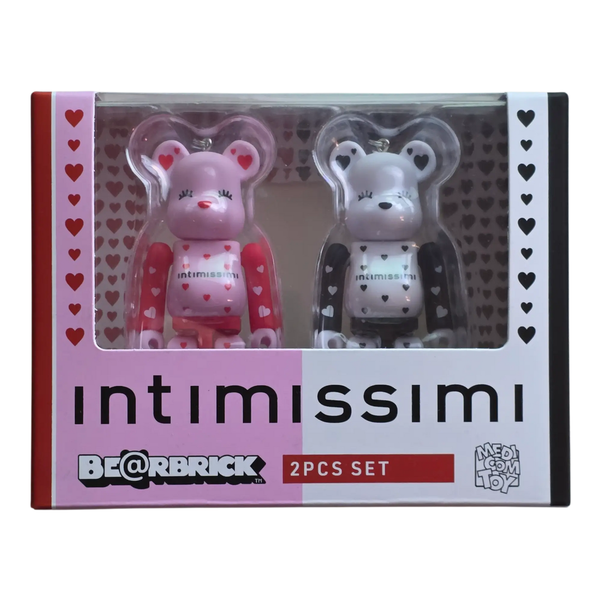 Bearbrick Intimissimi 2er-Set 100% Verpackungsvorderseite