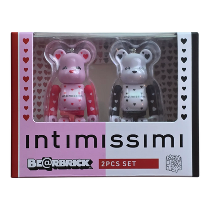 Bearbrick Intimissimi 2er-Set 100% Verpackungsvorderseite
