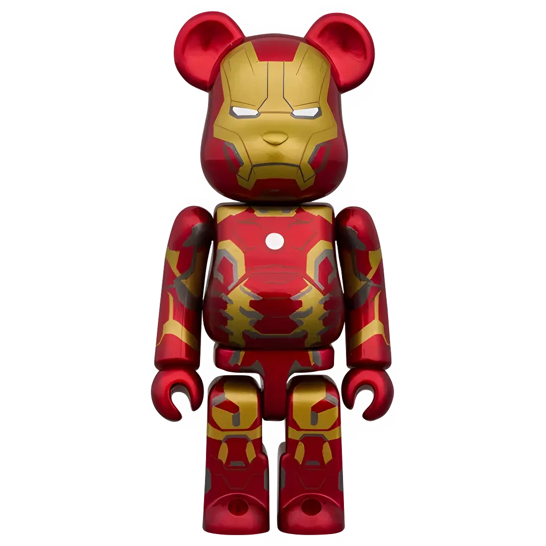 Bearbrick Iron Man Mark 43 [The Infinity Saga] 100%+400% Herstellerbild 2
