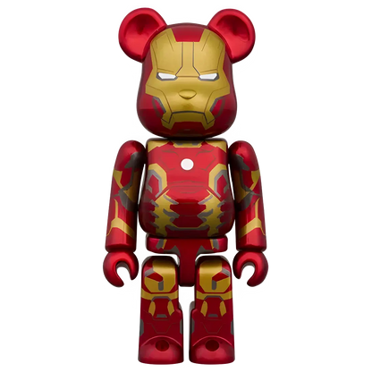 Bearbrick Iron Man Mark 43 [The Infinity Saga] 100%+400% Herstellerbild 2