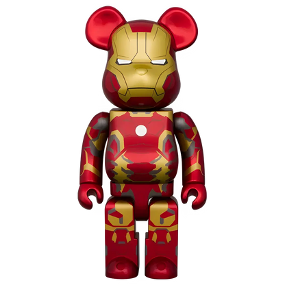Bearbrick Iron Man Mark 43 [The Infinity Saga] 100%+400% Herstellerbild 3
