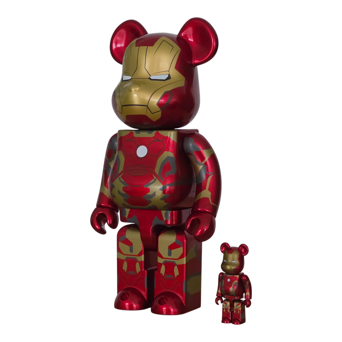 Bearbrick Iron Man Mark 43 [The Infinity Saga] 100%+400% schräg