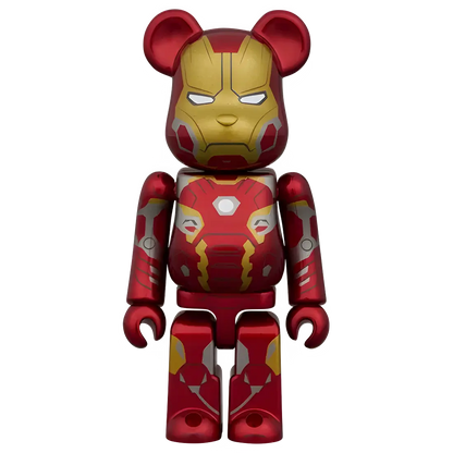 Bearbrick Iron Man Mark 45 [The Infinity Saga] 100%+400% Herstellerbild 2