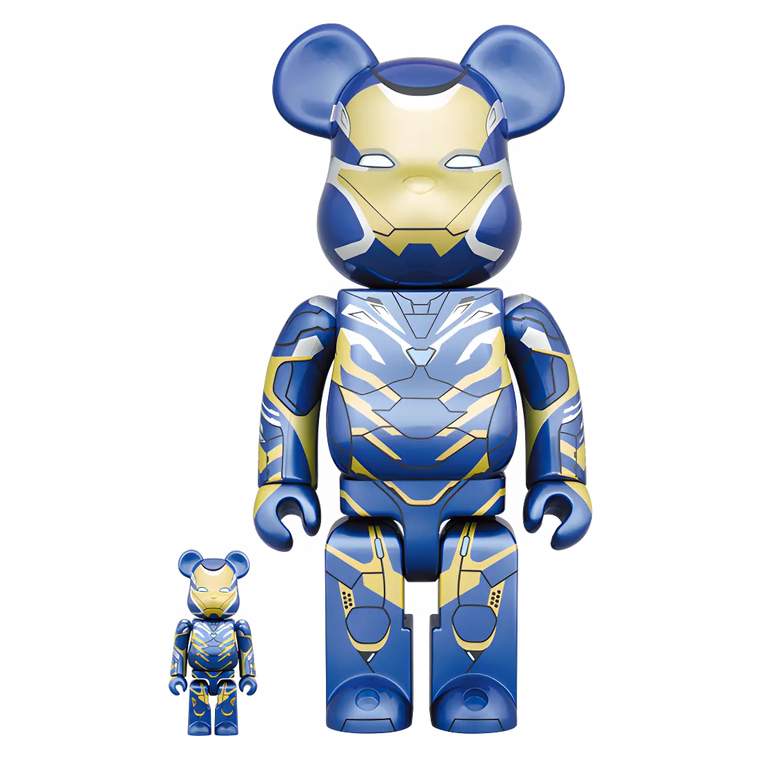 Bearbrick Iron Man Rescue Suit [Avengers: Endgame] 100%+400% Herstellerbild 1