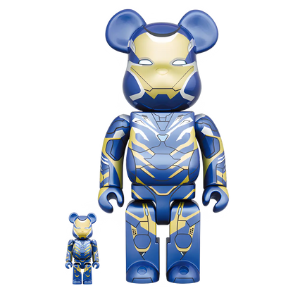 Bearbrick Iron Man Rescue Suit [Avengers: Endgame] 100%+400% Herstellerbild 1
