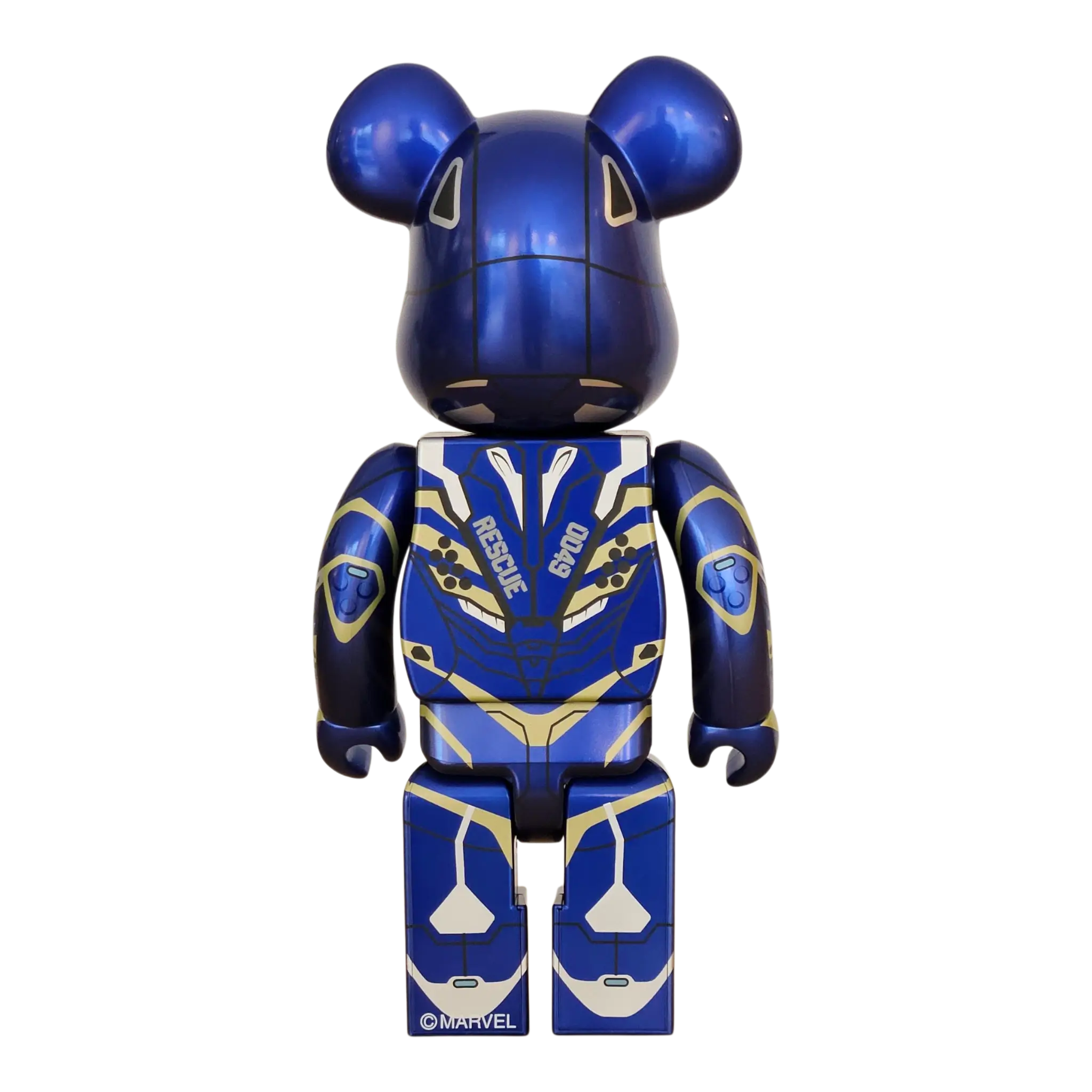 BE@RBRICK IRON MAN RESCUE 100％ & 400 Iron Man Rescue Suit