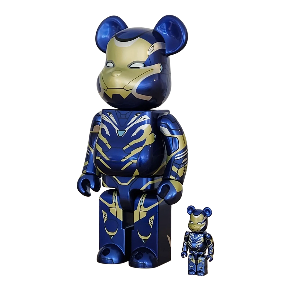 Bearbrick Iron Man Rescue Suit [Avengers: Endgame] 100%+400% schräg