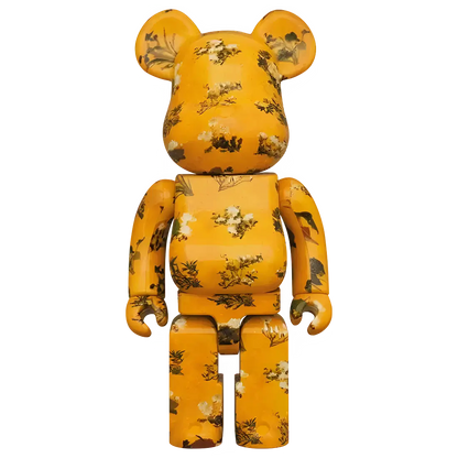 Bearbrick Ito Jakuchu Hundred Flowers Fusuma Kotohira-gu Shrine 100%+400% Herstellerbild 3