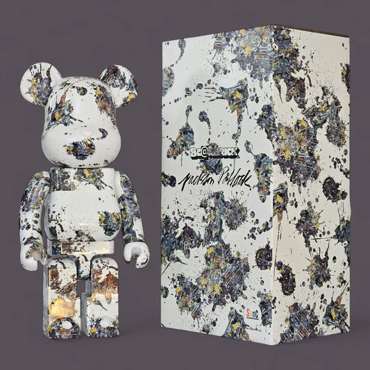Bearbrick Jackson Pollock Studio "Splash" 1000% mit Verpackung
